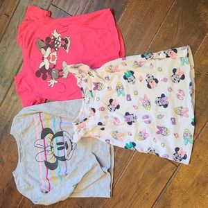 Set of 3 Minnie Top 4T